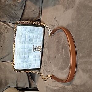 Burberry Lola Shoulder Bag in Quilted Lambskin